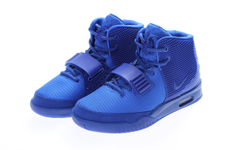 Кроссовки Nike Air Yeezy 2 (Kanye West) синие