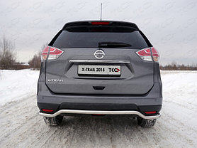 ОБВЕС защитно-декоративный из нержавеющей стали NISSAN X-TRAIL 2014 - , фото 2