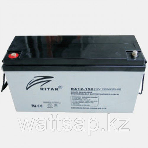 Аккумулятор 12В 150А·ч Ritar RA12-150SH, 340x173x285