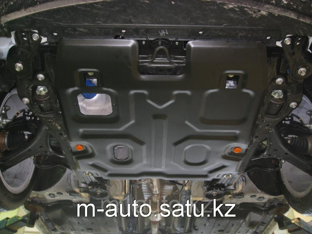 Защита картера двигателя и кпп на Subaru Legaсy/Субару Легаси 2010-