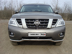 ОБВЕС защитно-декоративный из нержавеющей стали NISSAN PATROL c 2014 -, фото 2