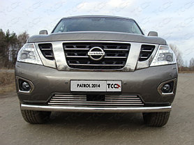 ОБВЕС защитно-декоративный из нержавеющей стали NISSAN PATROL c 2014 -, фото 2