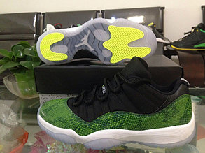  Nike Air Jordan 11 Generation баскетбольные кроссовки черно-зеленые, фото 2