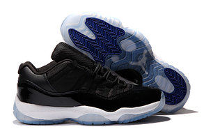  Nike Air Jordan 11 low Concord баскетбольные кроссовки черные, фото 2