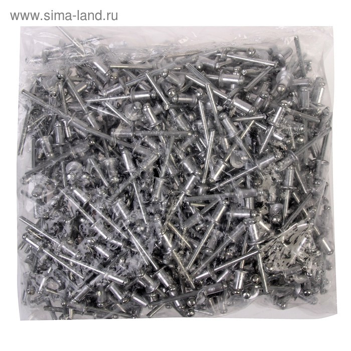 Заклёпки вытяжные TUNDRA krep, алюминий-сталь, 4.8 х 10 мм, в пакете 500 шт.