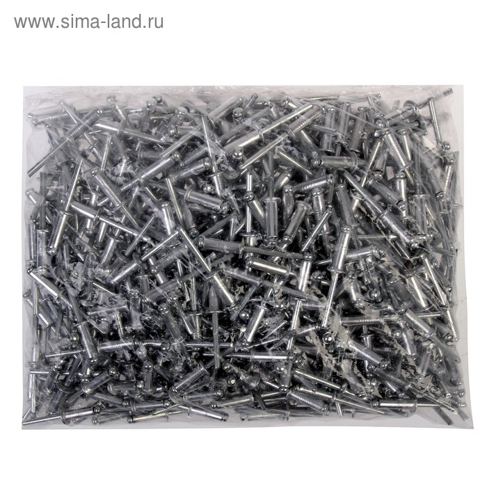 Заклёпки вытяжные TUNDRA krep, алюминий-сталь, 4.8 х 18 мм, в пакете 500 шт.