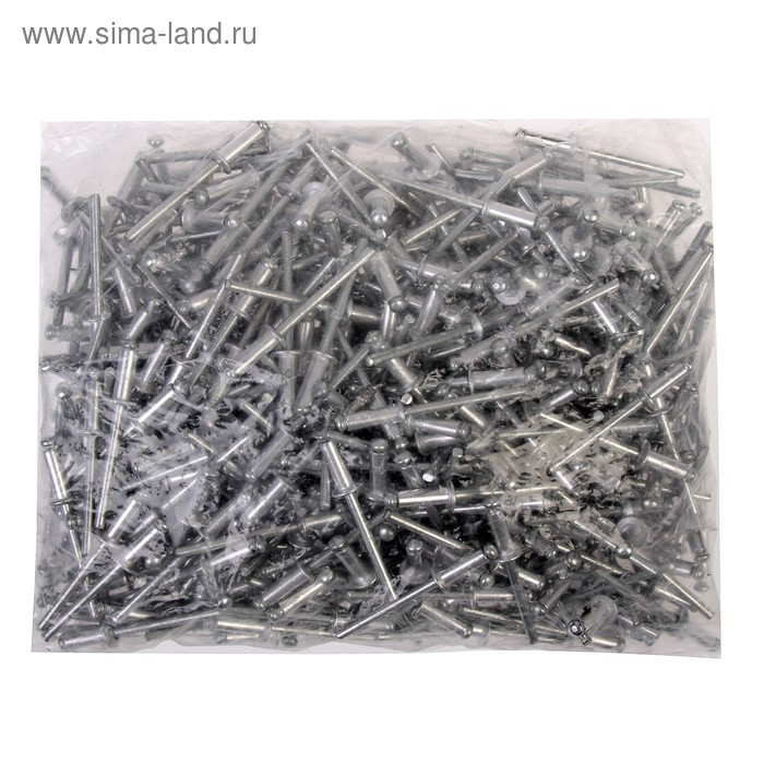 Заклёпки вытяжные TUNDRA krep, алюминий-сталь, 4.8 х 14 мм, в пакете 500 шт.