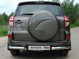 ОБВЕС защитно-декоративный из нержавеющей стали TOYOTA RAV4 2010-2012, фото 2