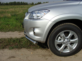 ОБВЕС защитно-декоративный из нержавеющей стали TOYOTA RAV4 2010-2012 (long) , фото 2