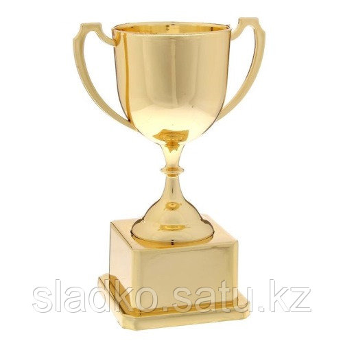 Кубок Фигура под нанесение спортивный Чаша на золотой подставке - фото 1 - id-p63426932