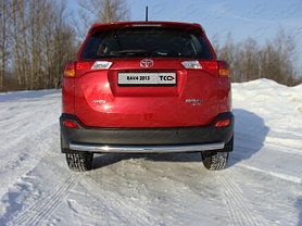ОБВЕС защитно-декоративный из нержавеющей стали TOYOTA RAV4 c 2013, фото 2