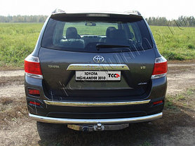 ОБВЕС защитно-декоративный из нержавеющей стали TOYOTA HIGHLANDER 2010-2013, фото 2
