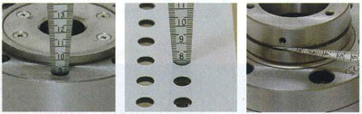 Линейка конусная, Shinwa, для определения диаметров отверстий от 0 до 15мм, с линейкой 150мм - фото 2 - id-p4767449