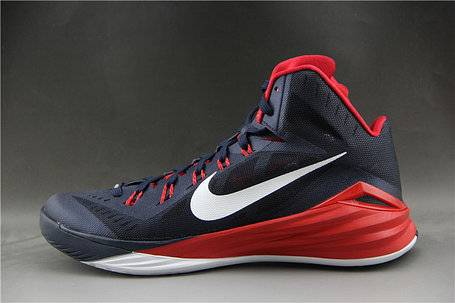 Баскетбольные кроссовки Nike Lunar Hyperdunk 14 ( XIV ) черно-красные, фото 2