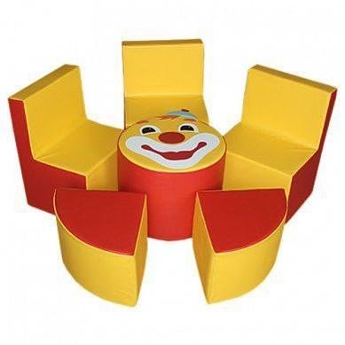 «Клоун» комплект мягконабивной мебели
