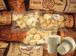 Пробка 19 "Т-образная", (коньячка) синтетическая "Sintetico" 25шт