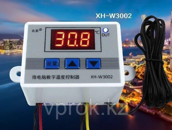 Терморегулятор xh w3002, две группы контактов, 12в