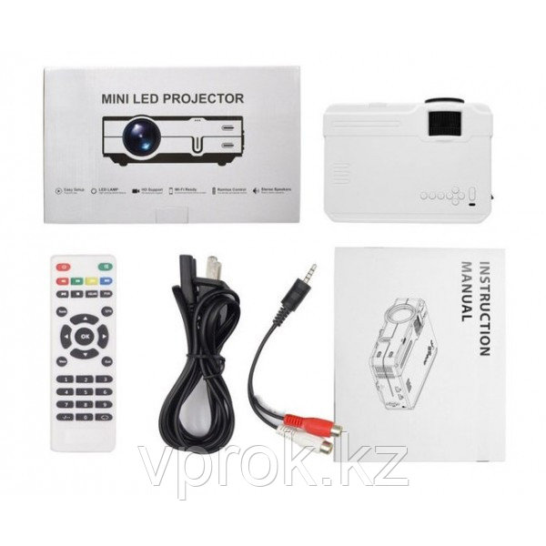 Проектор mini LED Projector RD812 Wi-Fi - фото 2 - id-p63446592