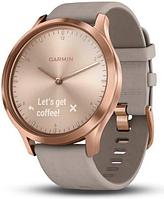 Спортивные часы Garmin vívomove HR Premium Rose Gold with Gray Suede (010-01850-09)