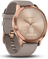 Спортивные часы Garmin vívomove HR Premium Rose Gold with Gray Suede (010-01850-09), фото 3