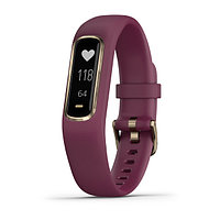 Фитнес браслет Garmin vivosmart 4, бордовые с золотом (010-01995-21)