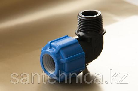 Отвод с нар. резьбой 20*3/4" ТПК-АКВА (150), фото 1