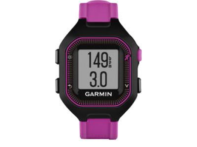Спортивные часы Garmin Forerunner 25 Small Black & Purple (010-01353-30) - фото 2 - id-p44002053