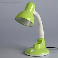 Лампа настольная Е27 с подставкой д/ ручек "Диана" зеленый 15x15x40 см