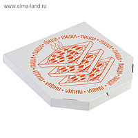 Коробка для пиццы, с печатью, 30 х 30 х 3,5 см