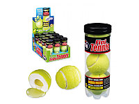 Fini Жев. резинка Тубус " Гигант Теннисные мячики с нач." (3 шт.) 15 гр. / Испания