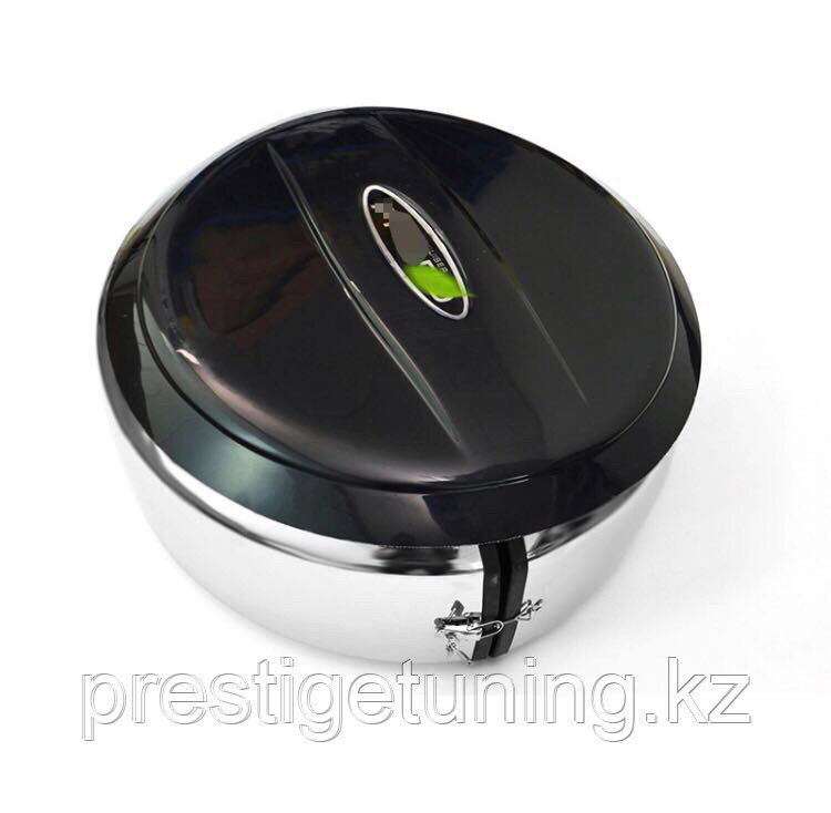 Чехол запасного колеса на Land Cruiser Prado 120 2003-09 1 в 1 (Черный цвет)