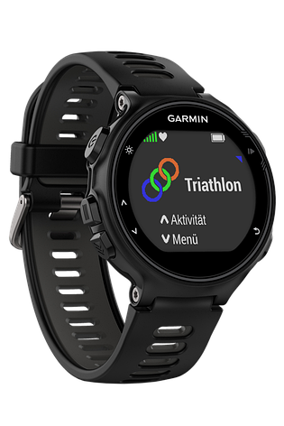 Спортивные часы Garmin Forerunner 735XT, GPS, EU, Tri Bundle, Black/Gray (010-01614-09), фото 2