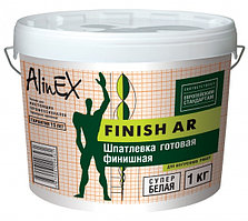Шпатлевка AlinEX FINISH AR, полимерная, интерьерная