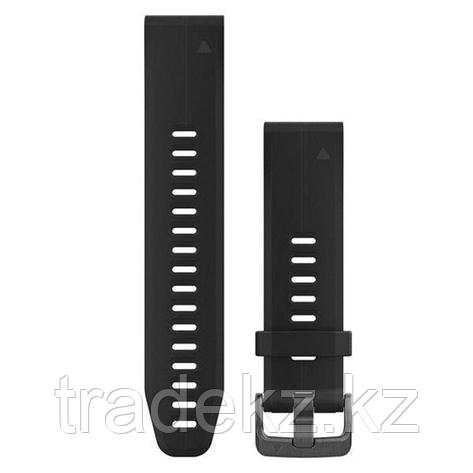 Браслет для часов Garmin 5S Plus 20mm QuickFit черный силикон (010-12739-00), фото 2
