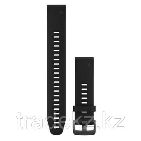 Браслет для часов Garmin 5S Plus 20mm QuickFit черный силикон, длинный (010-12739-07), фото 2