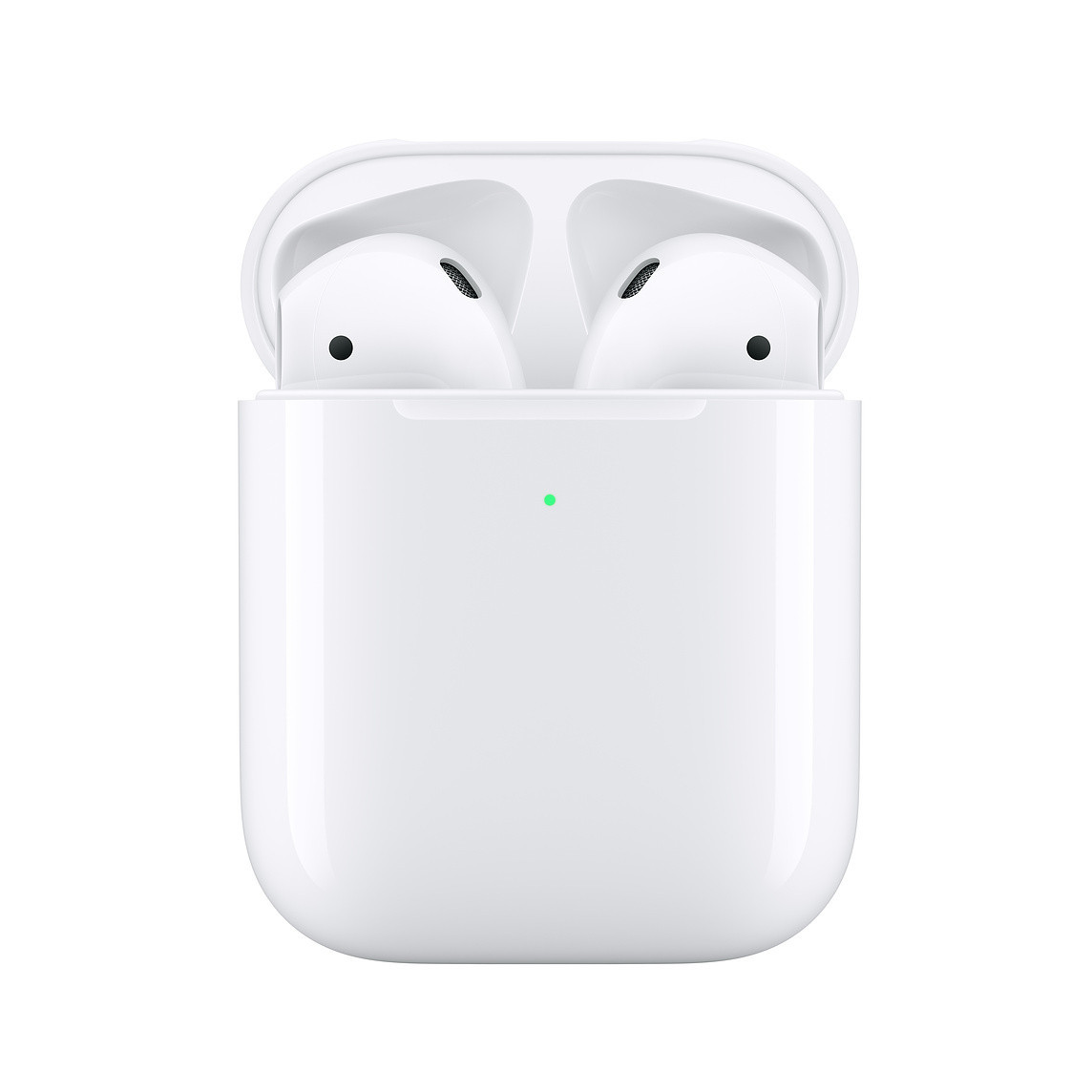 Наушники AirPods с беспроводным зарядным футляром