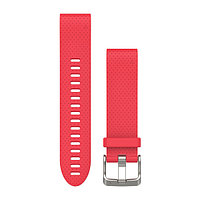 Браслет для спортивных часов Garmin 20mm QuickFit красно-розовый силикон (010-12491-14)