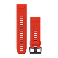 Браслет для спортивных часов Garmin 26mm QuickFit красный силикон (010-12517-02)