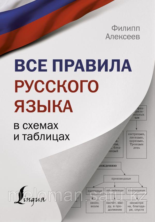 Алексеев Ф. С.: Все правила русского языка в схемах и таблицах. Наглядный самоучитель