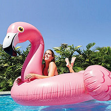 Пляжный надувной матрас плот "Фламинго большой", 218х211х136 см, Intex 56288, фото 2