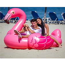 Пляжный надувной матрас плот "Фламинго большой", 218х211х136 см, Intex 56288, фото 3