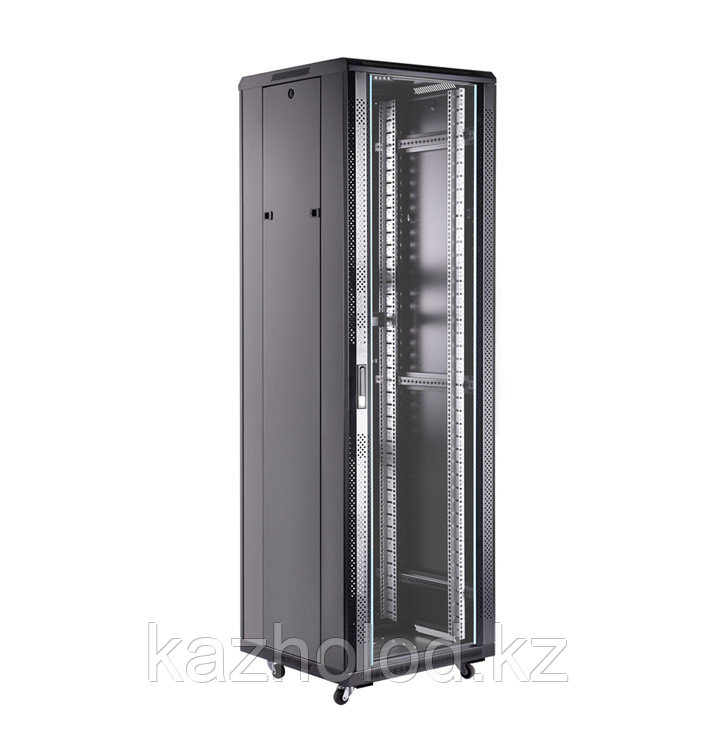 Шкаф серверный 19" 42U,600*1000*2055 черный Server case Toten AS6042.8101