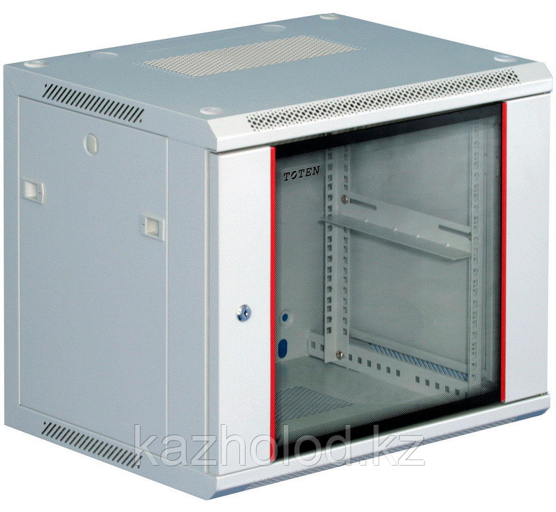Шкаф телекоммуникационный настенный 19" 6U,600*450*368 серый Server case Toten W2.6406.9000