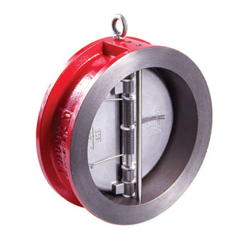 Клапан обратный межфланцевый RUSHWORK - Ду100 (ф/ф, PN16, Tmax 110°C, затворки нерж.сталь)