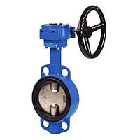 Затвор дисковый поворотный GENEBRE 2103 - Ду500 (PN10, Tmax 120°С, c редуктором)