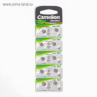 Батарейка алкалиновая Camelion Mercury Free, AG4 (377, LR626)-10BL, 1.5В, блистер, 10 шт.