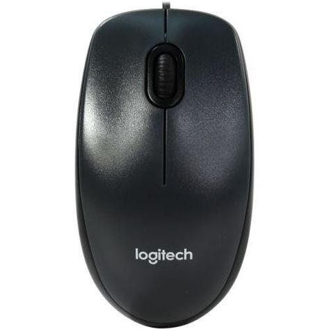 Мышь оптическая  Logitech B-100, фото 2