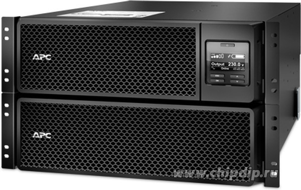 SRT10KRMXLI, Источник бесперебойного питания APC Smart-UPS SRT, On-Line, 10kVA / 10kW, Rack/Tower, IEC, LCD, Seri