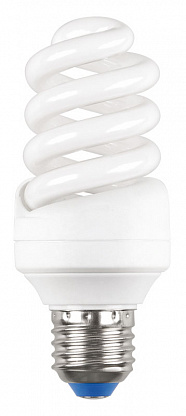 Лампа КЛЛ энергосберегающая 15Вт КЭЛP-FS eco Е27 15Вт 4000К, холодный ИЭК