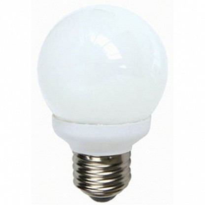 Лампа КЛЛ энергосберегающая 11Вт Е27 DEG/G60 2700K шар теплый свет 95х60 /K7SW11ECD/ ECOLA